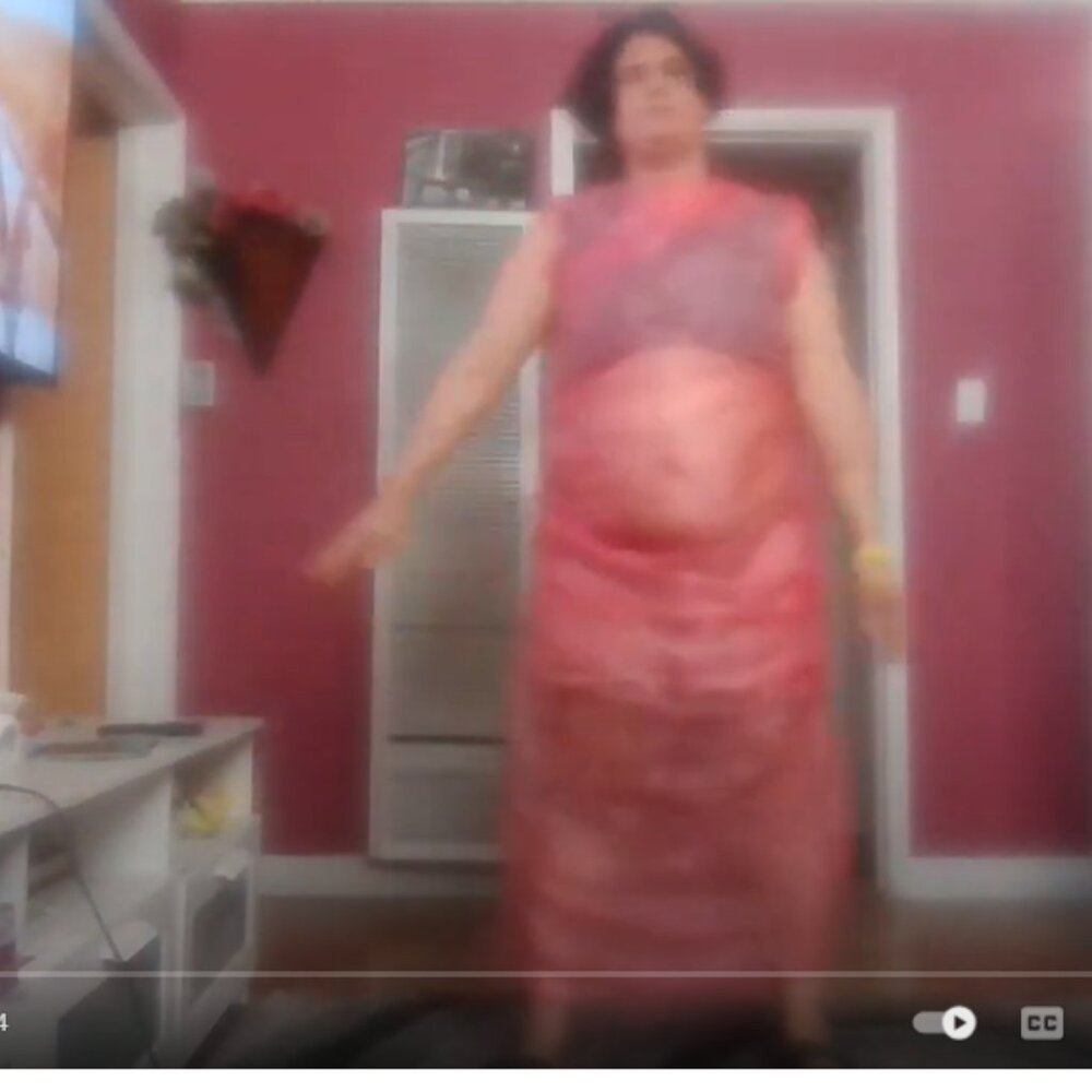 Trees Naturals See Through Pink Petal Rouched Dress